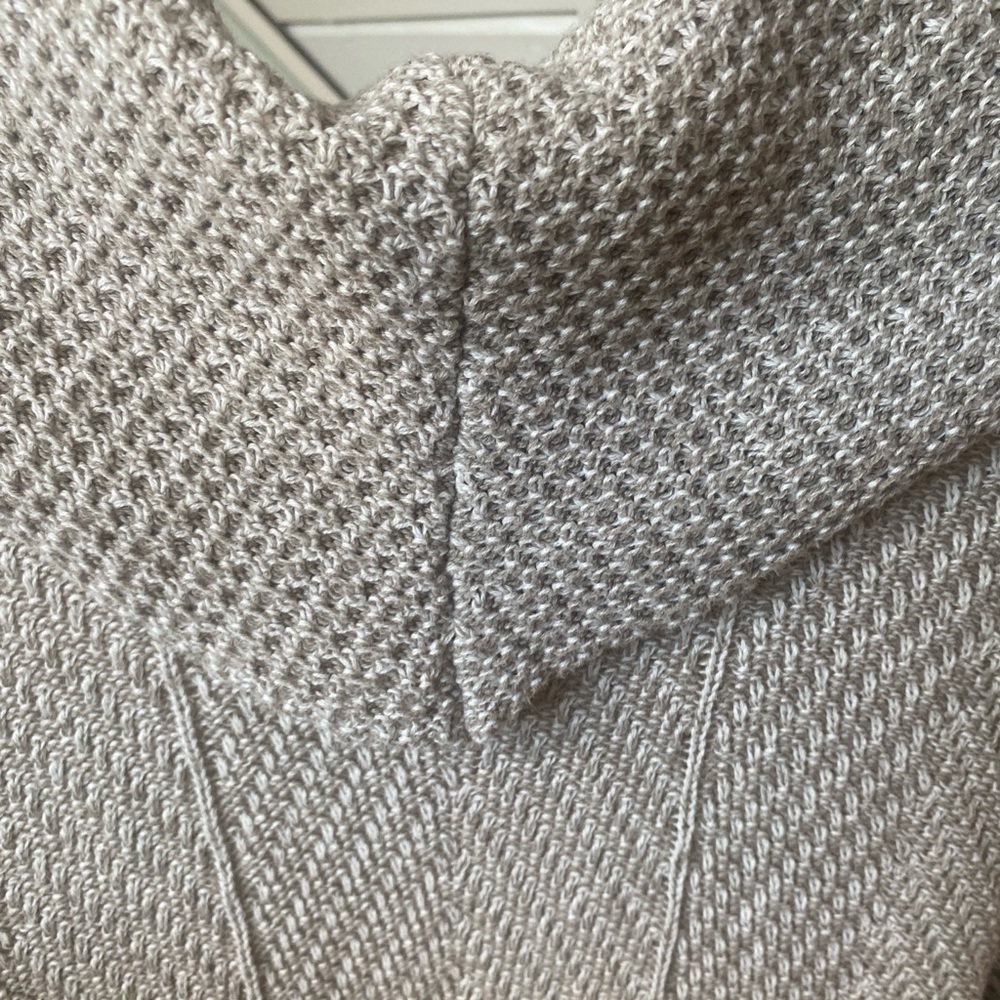 Jeanne Pierre Cowl neck sweater tunic 100% Cotton Large - Picture 10 of 10